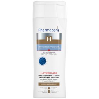 Pharmaceris H Stimuclaris, specjalistyczny szampon stymulujący wzrost włosów & przeciwłupieżowy, 250 ml - zdjęcie produktu