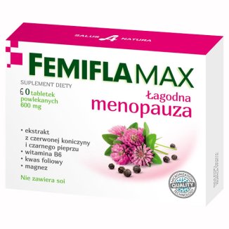 Femiflamax, 60 tabletek powlekanych - zdjęcie produktu