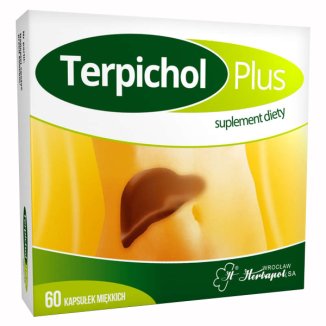 Terpichol Plus, 60 kapsułek miękkich - zdjęcie produktu