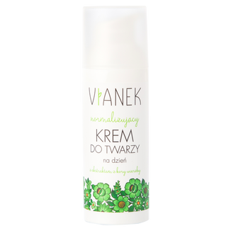 Vianek, normalizujący krem do twarzy na dzień, 50 ml USZKODZONE OPAKOWANIE - zdjęcie produktu