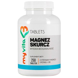 MyVita Magnez skurcz, 250 tabletek - zdjęcie produktu