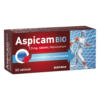 Aspicam Bio 7,5 mg, 30 tabletek - zdjęcie produktu