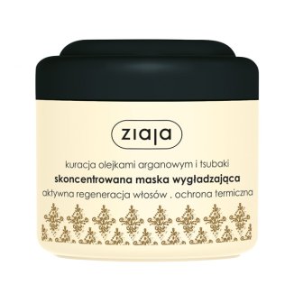 Ziaja, skoncentrowana maska wygładzająca do włosów, aktywna regeneracja, ochrona termiczna, 200 ml Ziaja, skoncentrowana maska wygładzająca do włosów, aktywna regeneracja, ochrona termiczna, 200 ml - zdjęcie produktu
