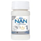 Nestle NAN Optipro Plus 1 5HMO, mleko początkowe gotowe do spożycia dla niemowląt od urodzenia, 90 ml - miniaturka zdjęcia produktu