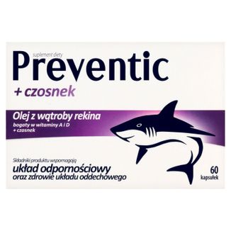 Preventic + Czosnek, 60 kapsułek - zdjęcie produktu