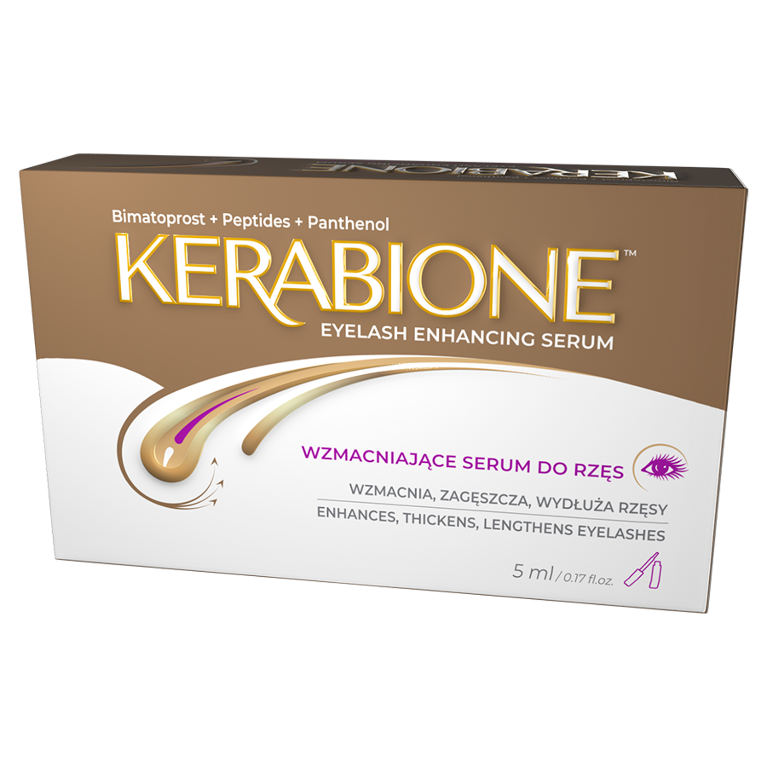 Kerabione, stärkend serum für die Wimpern, 5 ml