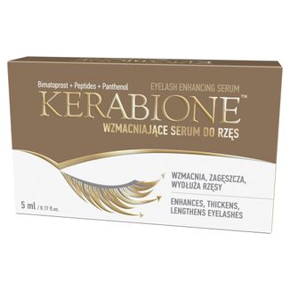 Kerabione, wzmacniające serum do rzęs, 5 ml - zdjęcie produktu