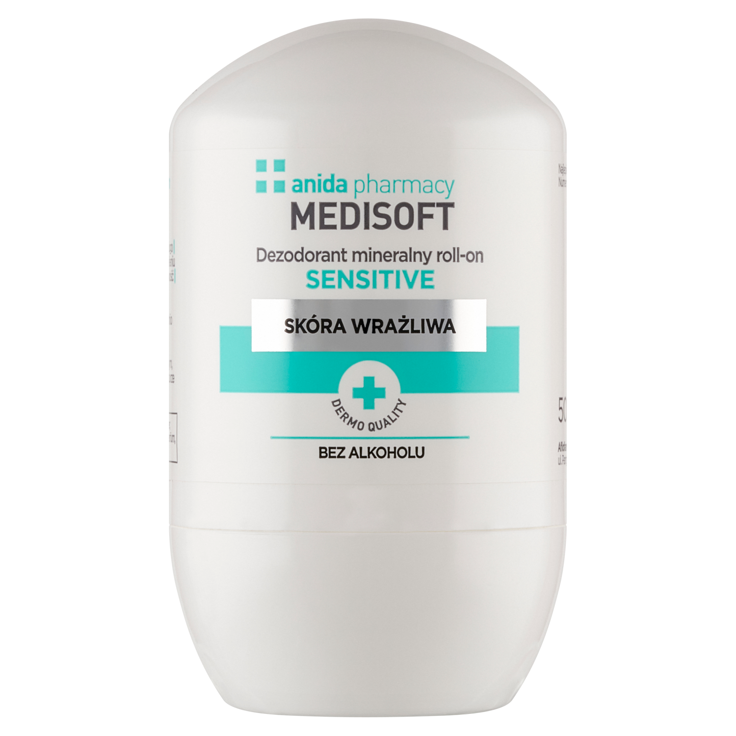 Scan Anida Anida Medi Soft Sensitive, Deodorant Mineral roll-on, empfindliche Haut, 50 ml — Inhaltsstoffe und Bewertung