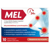 Mel 7,5 mg, 10 tabletek ulegających rozpadowi w jamie ustnej - miniaturka zdjęcia produktu