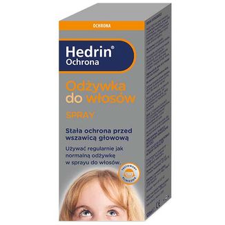 Hedrin Ochrona, odżywka do włosów w sprayu, 120 ml USZKODZONE OPAKOWANIE - zdjęcie produktu