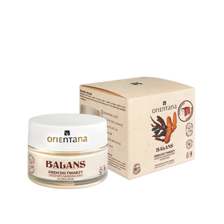 Orientana Balans, krem do twarzy, drzewo sandałowe i kurkuma, 50 g - zdjęcie produktu