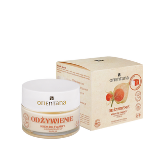 Orientana Odżywienie, krem do twarzy, ashwagandha i papaja, 40 ml - zdjęcie produktu
