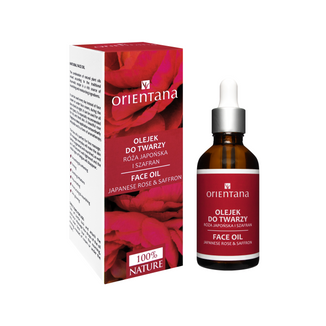 Orientana, olejek do twarzy, róża i szafran, 55 ml - zdjęcie produktu