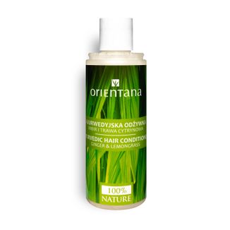 Orientana, Ajurwedyjska odżywka do włosów, imbir i trawa cytrynowa, 210 ml - zdjęcie produktu