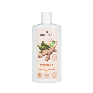 Orientana, ajurwedyjski szampon do włosów, imbir i trawa cytrynowa, 210 ml - zdjęcie produktu