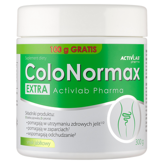 Activlab Pharma ColoNormax Extra, proszek, smak jabłkowy, 300 g - zdjęcie produktu