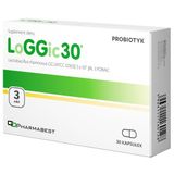 Pharmabest LoGGic30, 30 kapsułek USZKODZONE OPAKOWANIE - miniaturka zdjęcia produktu