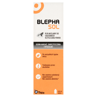 Blephasol, płyn micelarny do codziennej pielęgnacji wrażliwych powiek, 100 ml - zdjęcie produktu
