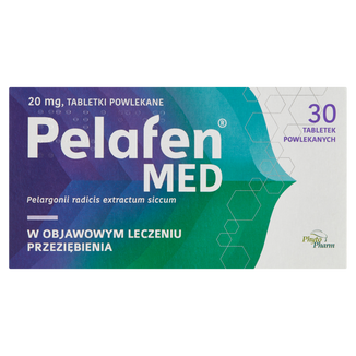 Pelafen Med 20 mg, 30 tabletek powlekanych - zdjęcie produktu