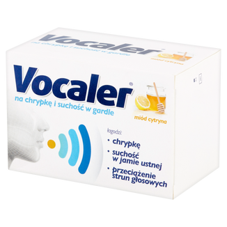 Vocaler, miód cytryna, 24 pastylki do ssania - zdjęcie produktu
