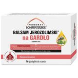 Produkty Bonifraterskie Balsam Jerozolimski na Gardło, 16 pastylek do ssania - miniaturka zdjęcia produktu