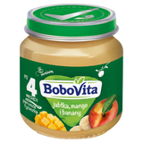 BoboVita Deser, jabłka, banany i mango, po 4 miesiącu, 125 g BoboVita Deser, jabłka, banany i mango, po 4 miesiącu, 125 g - miniaturka zdjęcia produktu