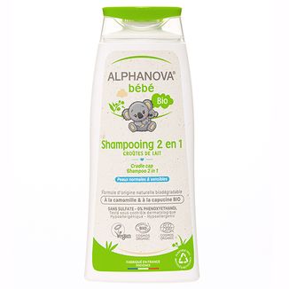 Alphanova Bebe, szampon do włosów Bio, 200 ml - zdjęcie produktu