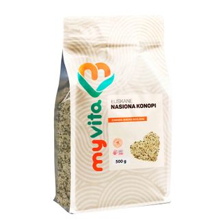 MyVita Nasiona konopi, łuskane, 500 g - zdjęcie produktu