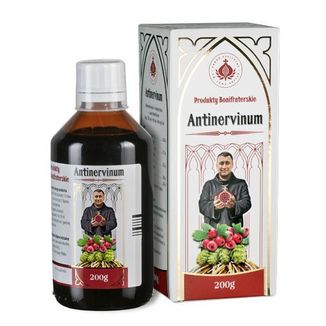 Produkty Bonifraterskie Antinervinum, syrop, 200 g USZKODZONE OPAKOWANIE - zdjęcie produktu