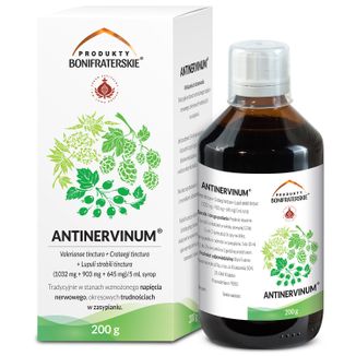 Produkty Bonifraterskie Antinervinum, syrop, 200 g - zdjęcie produktu