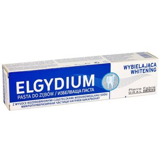 Elgydium, pasta do zębów, wybielająca, 75 ml USZKODZONE OPAKOWANIE - zdjęcie produktu