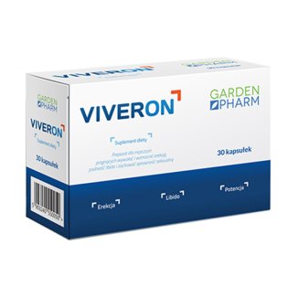 Gardenpharm Viveron, preparat dla mężczyzn, 30 kapsułek - zdjęcie produktu