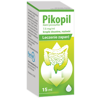 Pikopil 7,5 mg/ ml, krople doustne, roztwór, 15 ml Pikopil 7,5 mg/ ml, krople doustne, roztwór, 15 ml - zdjęcie produktu