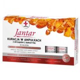 Jantar Medica, kuracja bursztynowa do włosów zniszczonych i osłabionych, 5 ml x 5 ampułek - miniaturka zdjęcia produktu