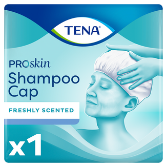 Tena Shampoo Cap, czepek do mycia włosów, 1 sztuka - zdjęcie produktu