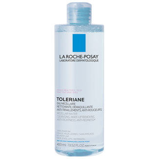 La Roche-Posay Toleriane, płyn micelarny, skóra bardzo wrażliwa i reaktywna twarzy i oczu, 400 ml - zdjęcie produktu