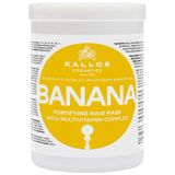 Kallos Kjmn Banana, wzmacniająca maska do włosów z ekstraktem bananowym, 1000 ml - miniaturka zdjęcia produktu