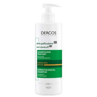 Vichy Dercos Anti Dandruff DS, szampon przeciwłupieżowy, włosy suche, 390 ml - zdjęcie produktu