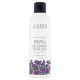 Vianek, wzmacniający płyn micelarny-tonik 2w1, cera naczynkowa, 200 ml - miniaturka zdjęcia produktu