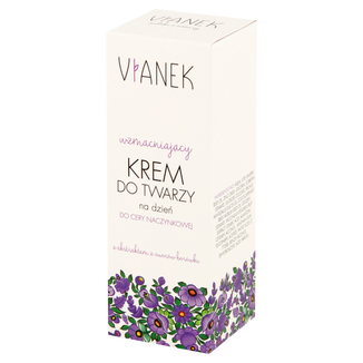 Vianek, wzmacniający krem do twarzy na dzień, 50 ml USZKODZONE OPAKOWANIE - zdjęcie produktu
