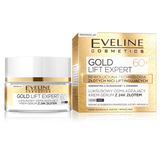 Eveline Cosmetics Gold Lift Expert 60+, luksusowy odmładzający krem-serum z 24K złotem, na dzień i na noc, 50 ml - miniaturka zdjęcia produktu