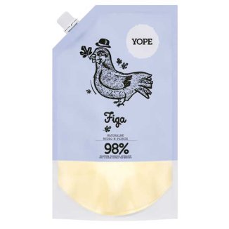 Yope Figa, naturalne mydło w płynie do rąk, zapas, 500 ml - zdjęcie produktu