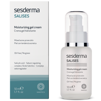 Sesderma Salises, nawilżający krem-żel do twarzy, 50 ml - zdjęcie produktu