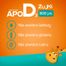 ApoD3 Żujki, witamina D3 800 j.m. dla dzieci powyżej 3 roku, smak pomarańczowy, 30 kapsułek miękkich do żucia - miniaturka 3 zdjęcia produktu