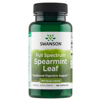 Swanson Full Spectrum Spearmint Leaf, mięta zielona, 60 kapsułek - zdjęcie produktu