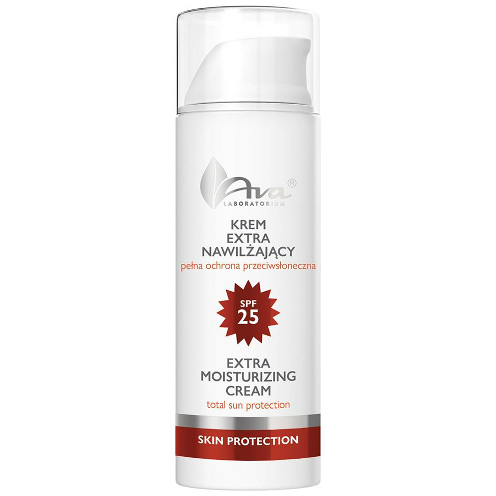 Nieznana Ava Skin Protection, krem extra nawilżający SPF 25, 50 ml
