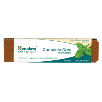 Himalaya Botanique Complete Care, pasta do zębów, kompletna ochrona, smak miętowy, bez fluoru, 150 g - zdjęcie produktu