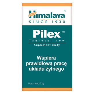 Himalaya Pilex, 100 tabletek - zdjęcie produktu