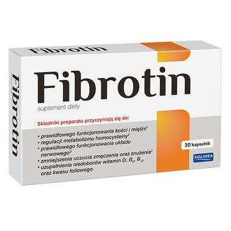 Fibrotin, 30 kapsułek KRÓTKA DATA - zdjęcie produktu