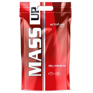 Activlab MASS UP, truskawka, 5000 g Activlab MASS UP, truskawka, 5000 g - zdjęcie produktu
